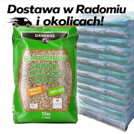 Pellet Dankros (paleta 1050kg) Dostawa Lokalna
