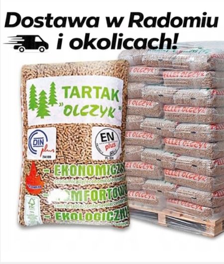 Pellet Olczyk (paleta 1050kg) Dostawa Lokalna