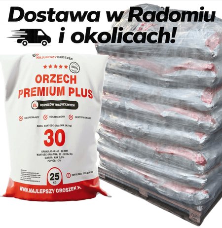 Węgiel Orzech Premium Plus Workowany 1000kg (tona)