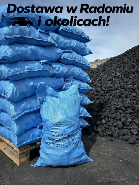 Węgiel Orzech Workowany 1000kg (tona)